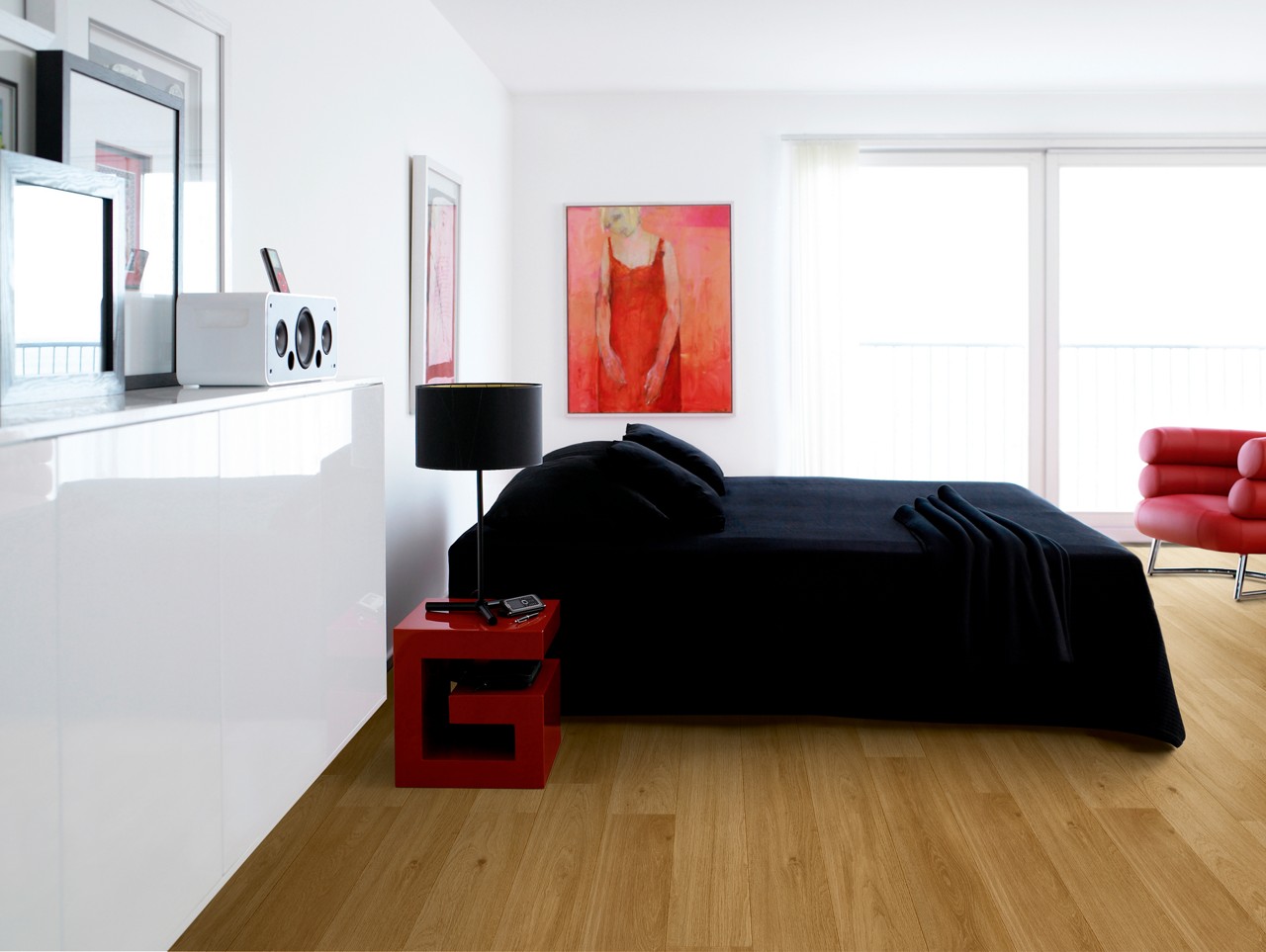 Podłoga laminowana ComfortPlus we wnętrzu